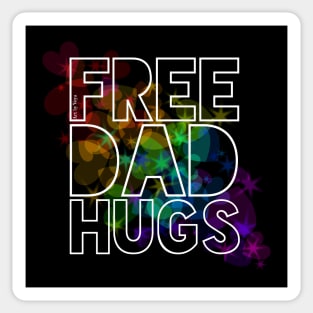 Free Dad Hugs Sticker